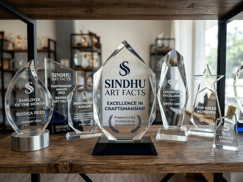 Corporate Acrylic Trophies and Awards in Bangalore
