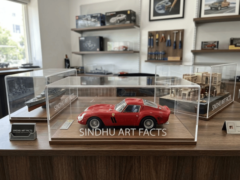 Transparent Acrylic Model Covers and Display Cases